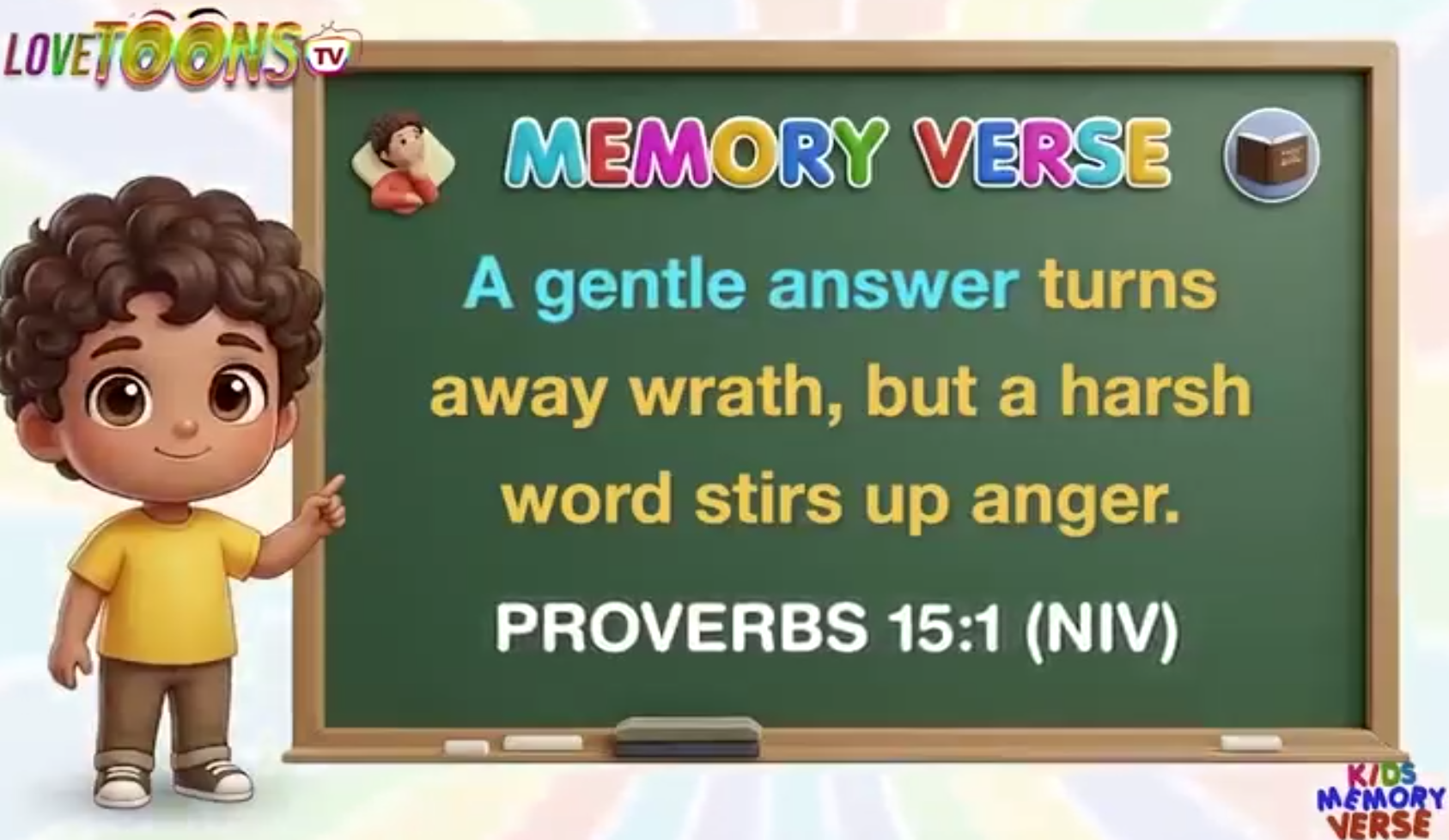 Episode 17 - Kids Memory Verse | Lovetoons TV